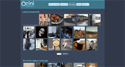 Desktop Screenshot of gifs.ozini.com