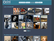 Tablet Screenshot of gifs.ozini.com